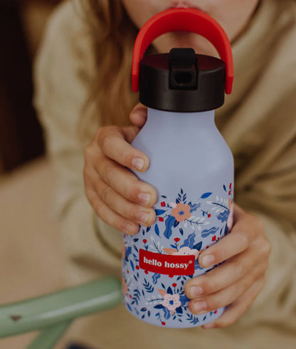 Borraccia Hello Hossy Champêtre Bambini – Termica 350 ml con Cannuccia