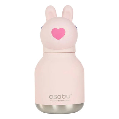 Asobu Mini Bestie Bunny – Borraccia Termica Coniglietto Rosa 200 ml IN ARRIVO