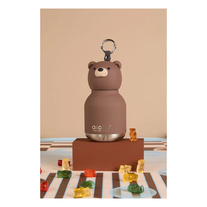 Asobu Mini Bestie Brown Bear – Borraccia Termica Bambini Orsetto 200 ml IN ARRIVO