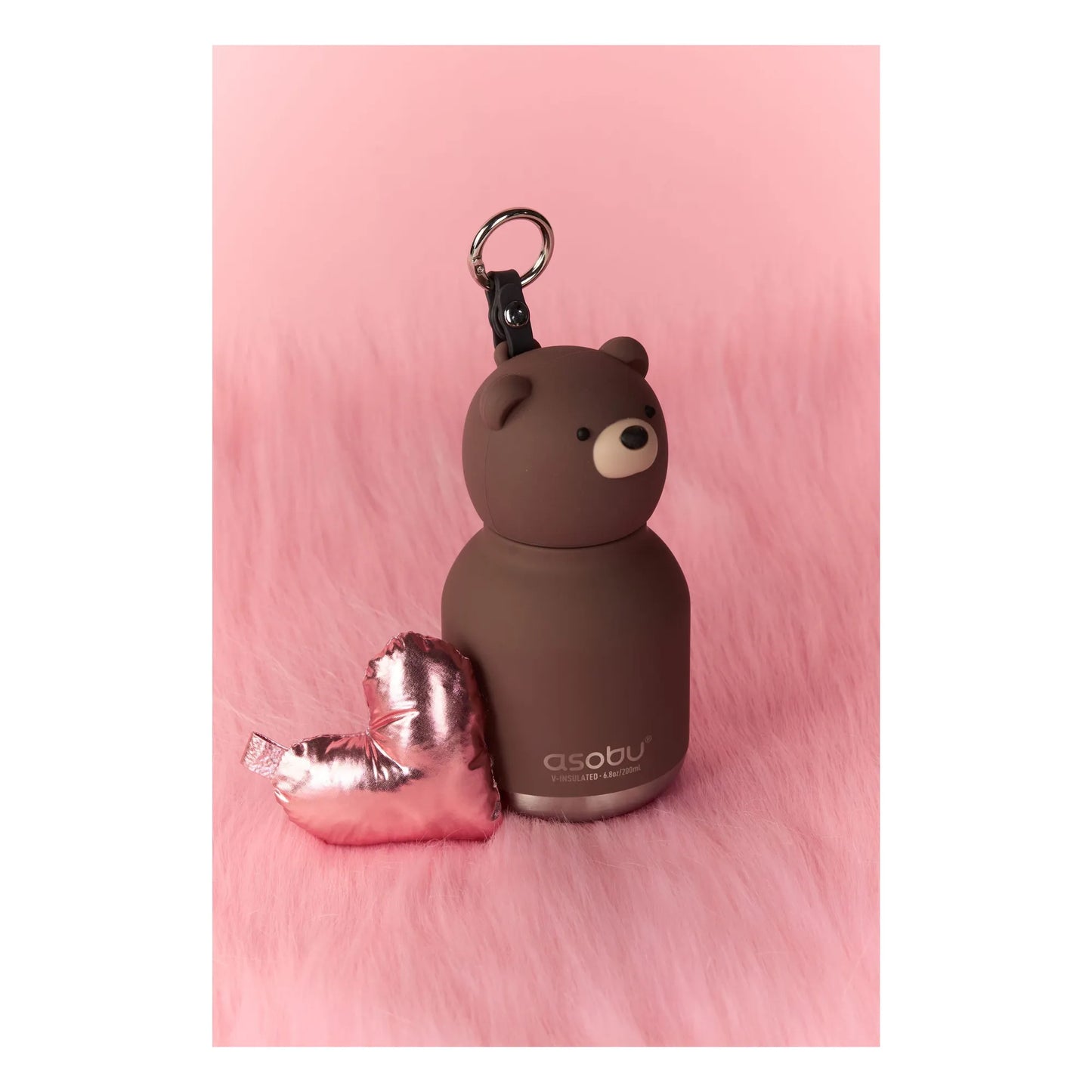 Asobu Mini Bestie Brown Bear – Borraccia Termica Bambini Orsetto 200 ml IN ARRIVO