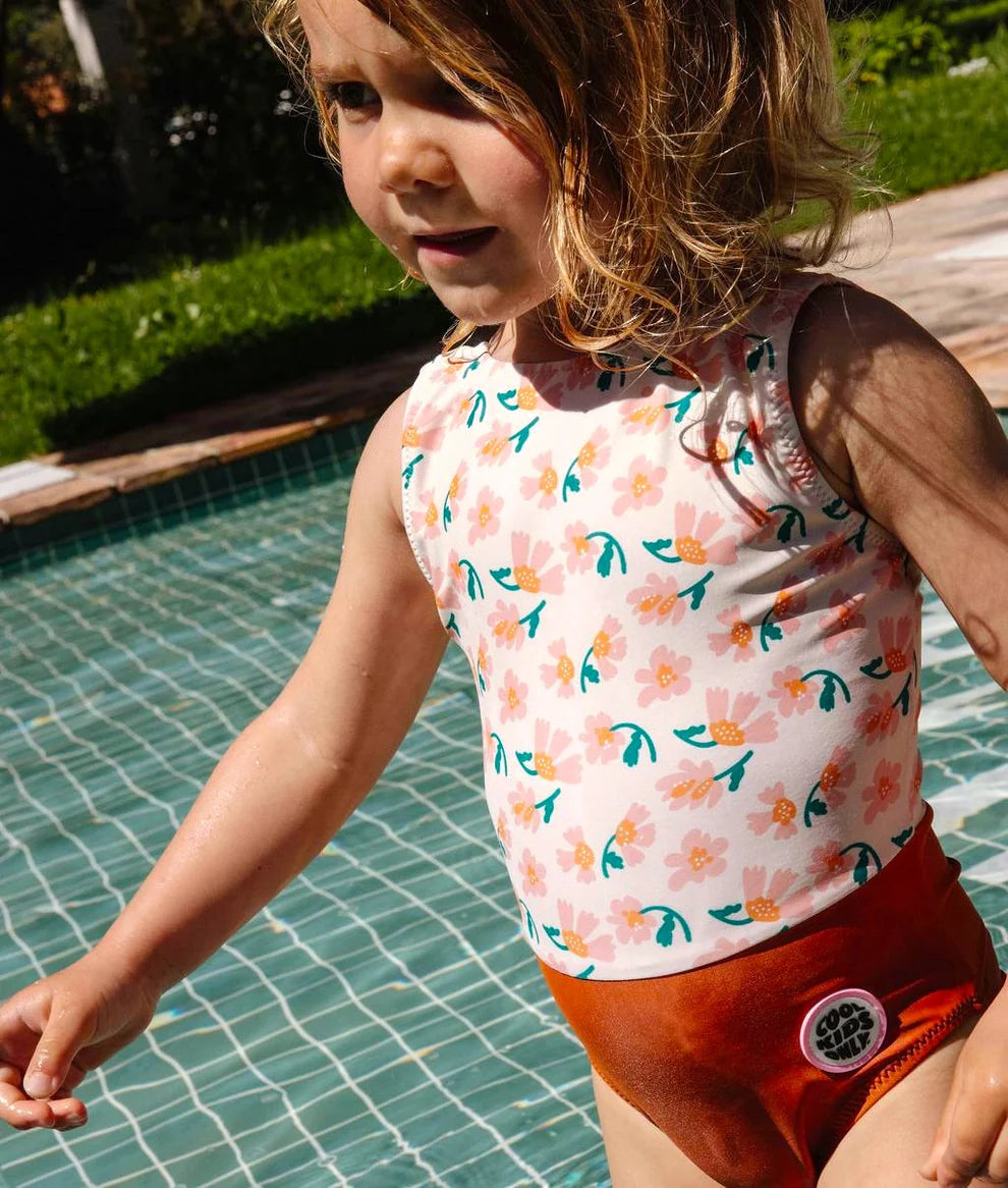 Costume intero bambina Hello Hossy Unicorn Springtime anti-UV UPF50+