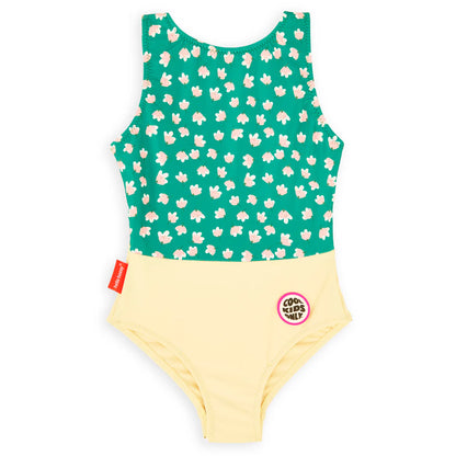 Costume intero bambina Hello Hossy Garden Joy con fantasia floreale