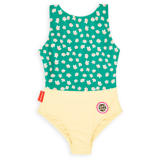 Costume intero bambina Hello Hossy Garden Joy con fantasia floreale