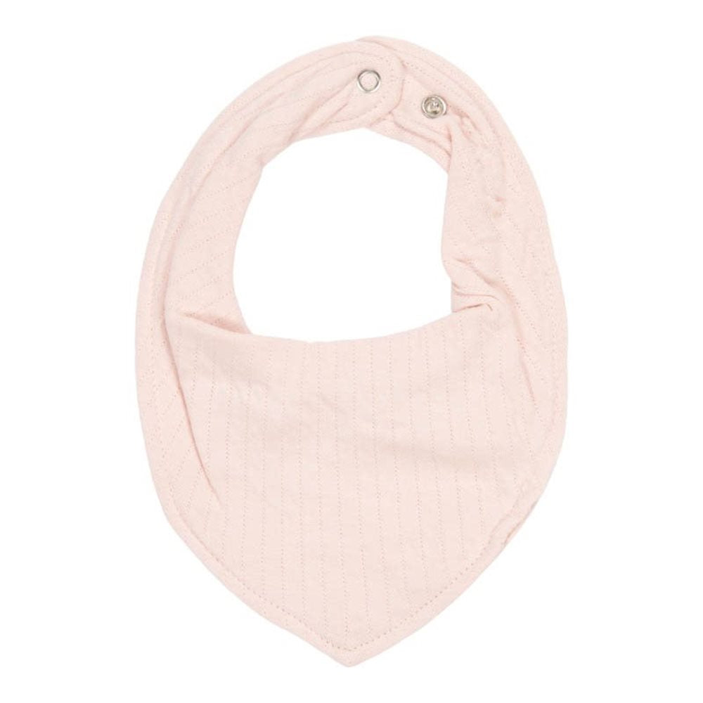 Little Dutch – Bavaglino Bandana in Cotone Bio – Soft Pink - Apple Pie