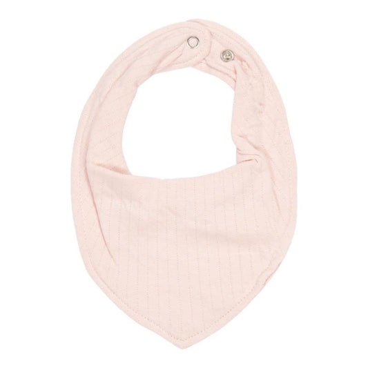 Little Dutch – Bavaglino Bandana in Cotone Bio – Soft Pink - Apple Pie