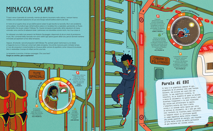 Libro-Gioco Bambini “Gira e Sopravvivi – Sperduto nello Spazio” | Avventura Interattiva