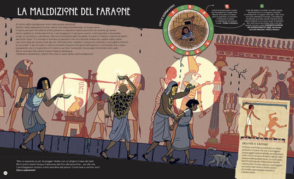 Gira e Sopravvivi. La Maledizione del Faraone – Libro Gioco per Bambini