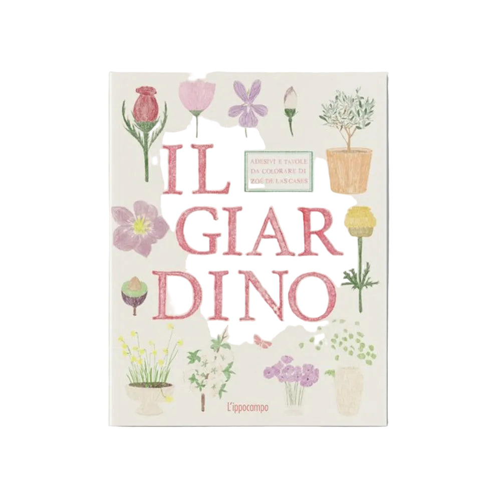 Ippocampo – Il Giardino | Adesivi e Tavole da Colorare di Zoé de Las Cases