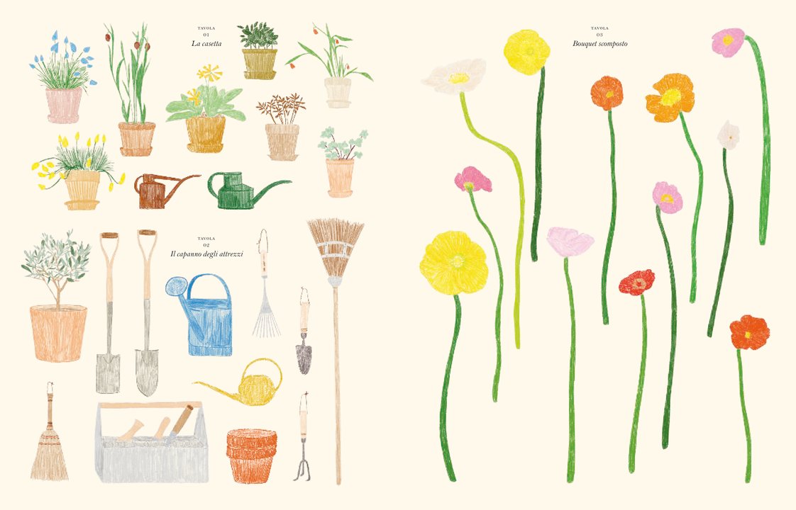 Ippocampo – Il Giardino | Adesivi e Tavole da Colorare di Zoé de Las Cases