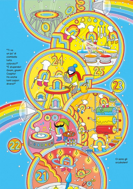 Libro Bambini La Casa a 100 Piani nel Cielo | Toshio Iwai