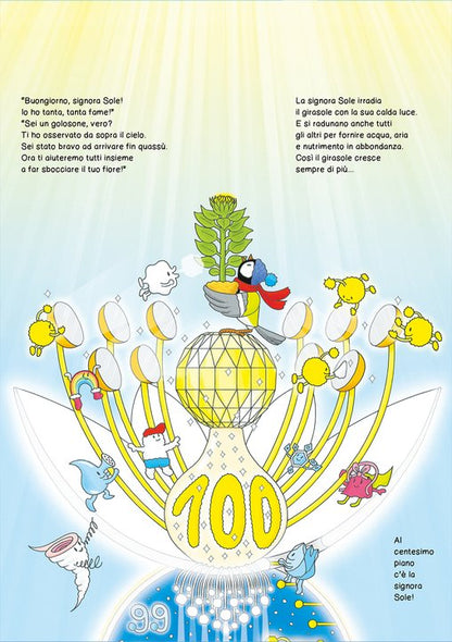 Libro Bambini La Casa a 100 Piani nel Cielo | Toshio Iwai