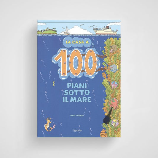 Libro " La casa a 100 piani sotto il mare" - Lettura in verticale - Apple Pie