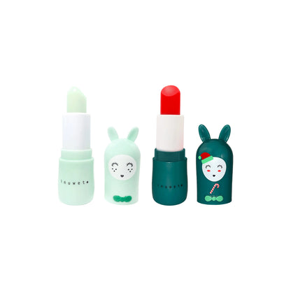 Burrocacao Inuwet profumati mela e ciliegia, duo edizione Natale