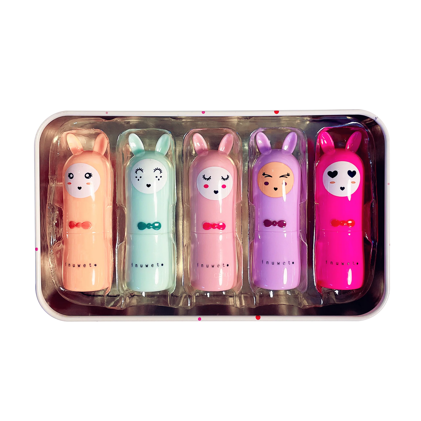 Burrocacao Inuwet profumati in scatola Rainbow Deluxe Box