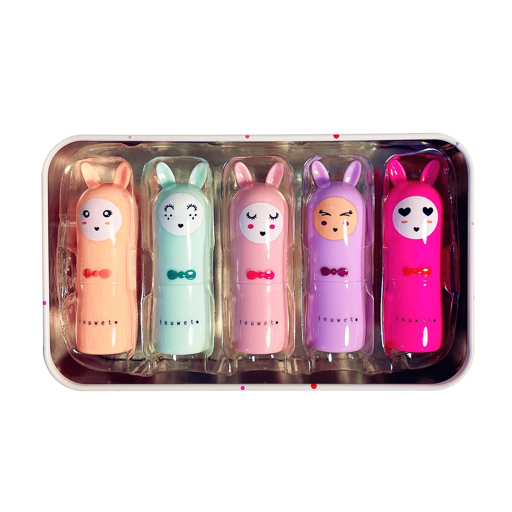 Burrocacao Inuwet profumati in scatola Rainbow Deluxe Box