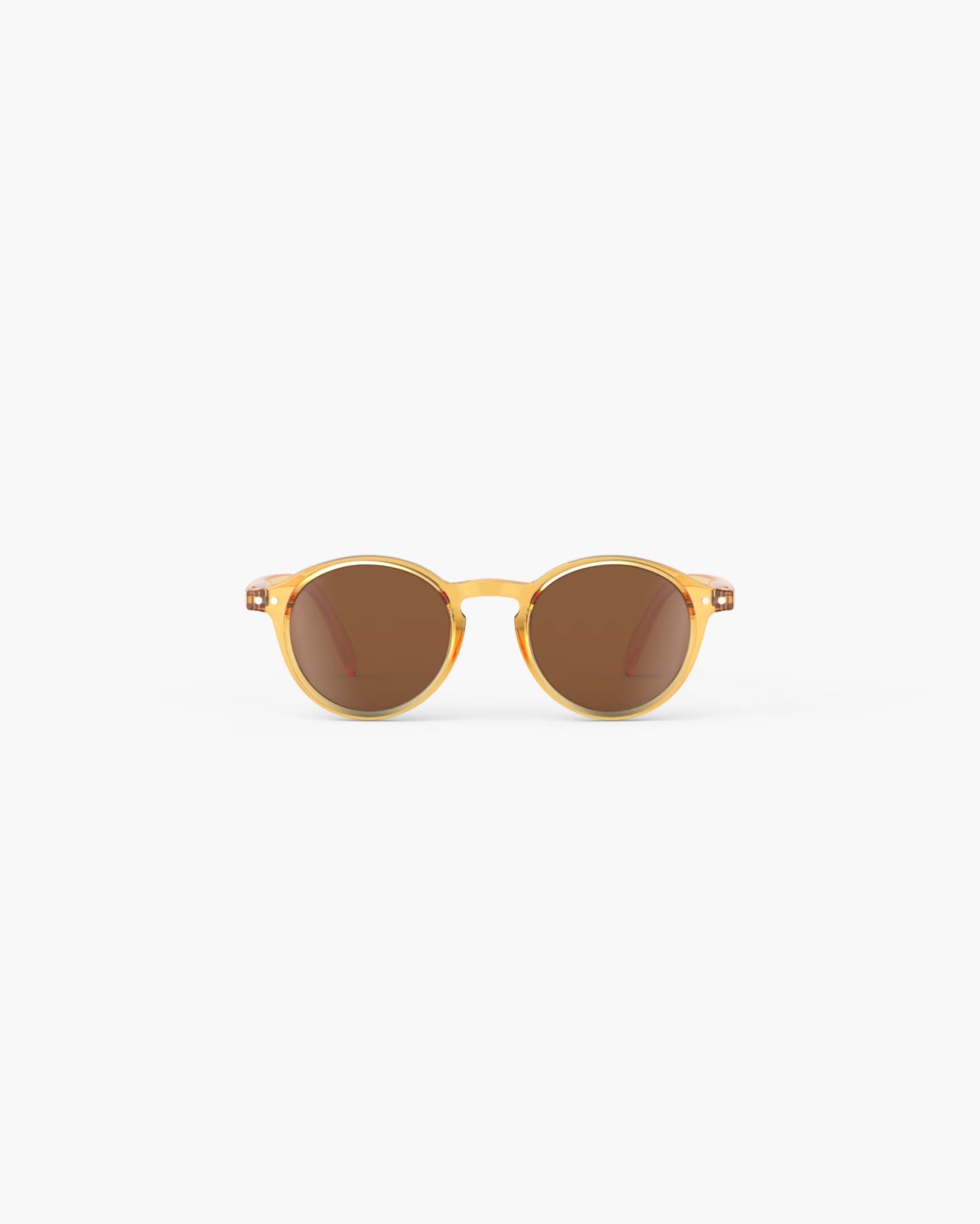 Occhiali da sole bambino Izipizi #D Golden Canyon 5–7 anni con montatura color sabbia e lenti marroni