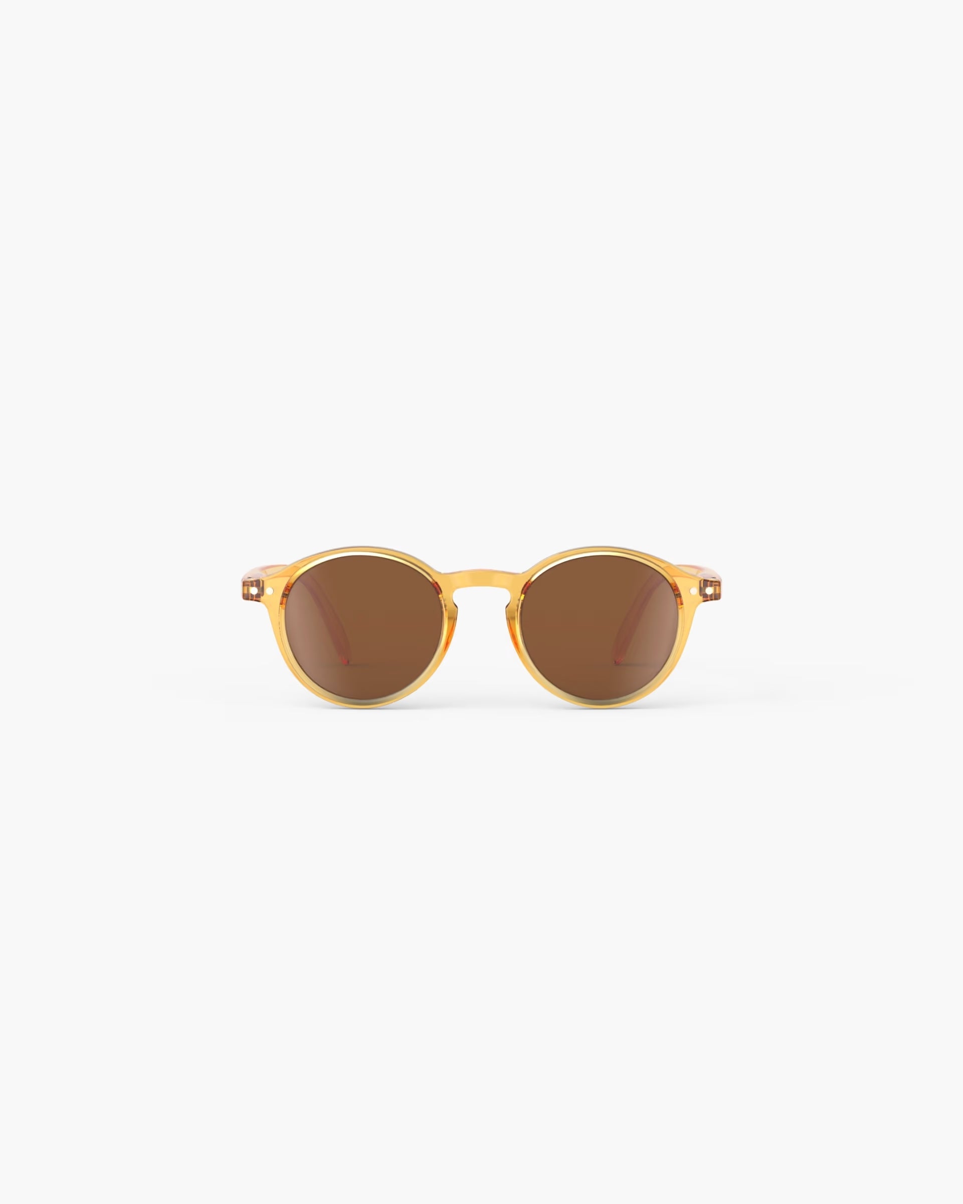 Occhiali da sole bambino Izipizi #D Golden Canyon 5–7 anni con montatura color sabbia e lenti marroni