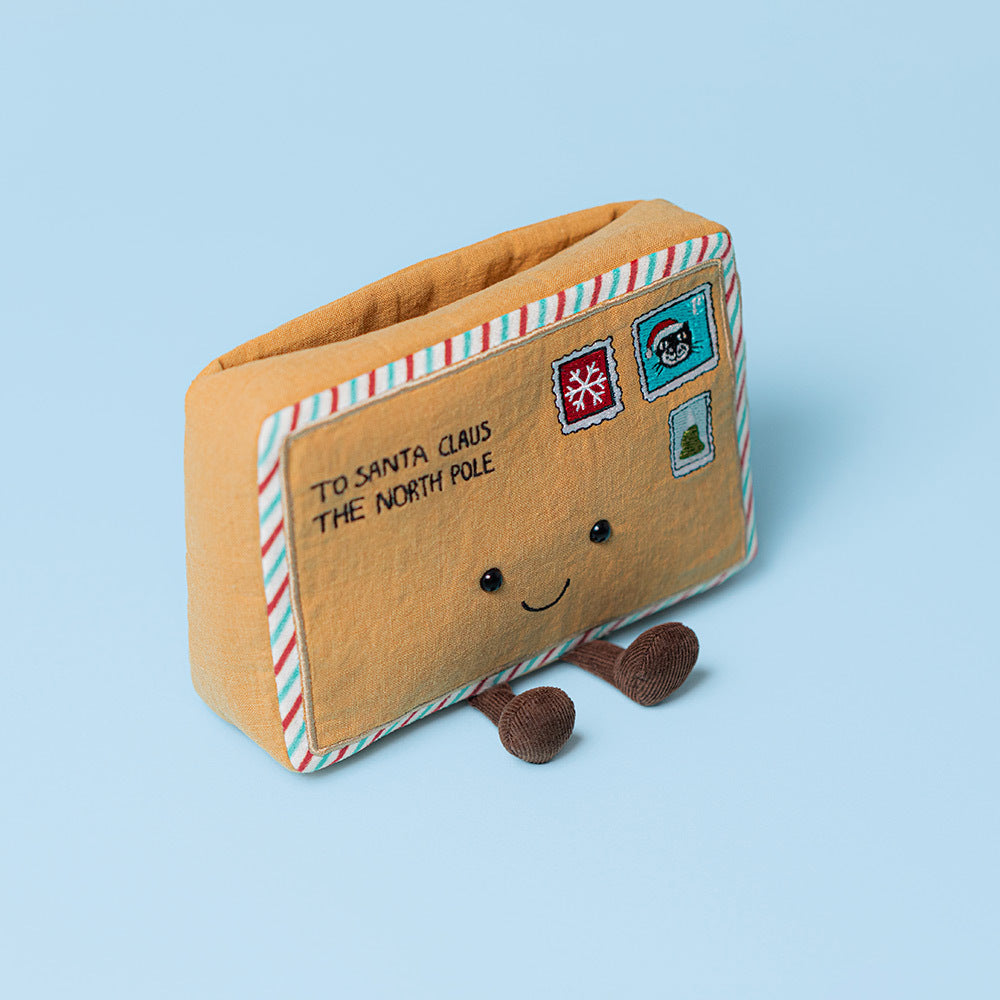 Peluche Jellycat Amuseables Letter to Santa vista laterale