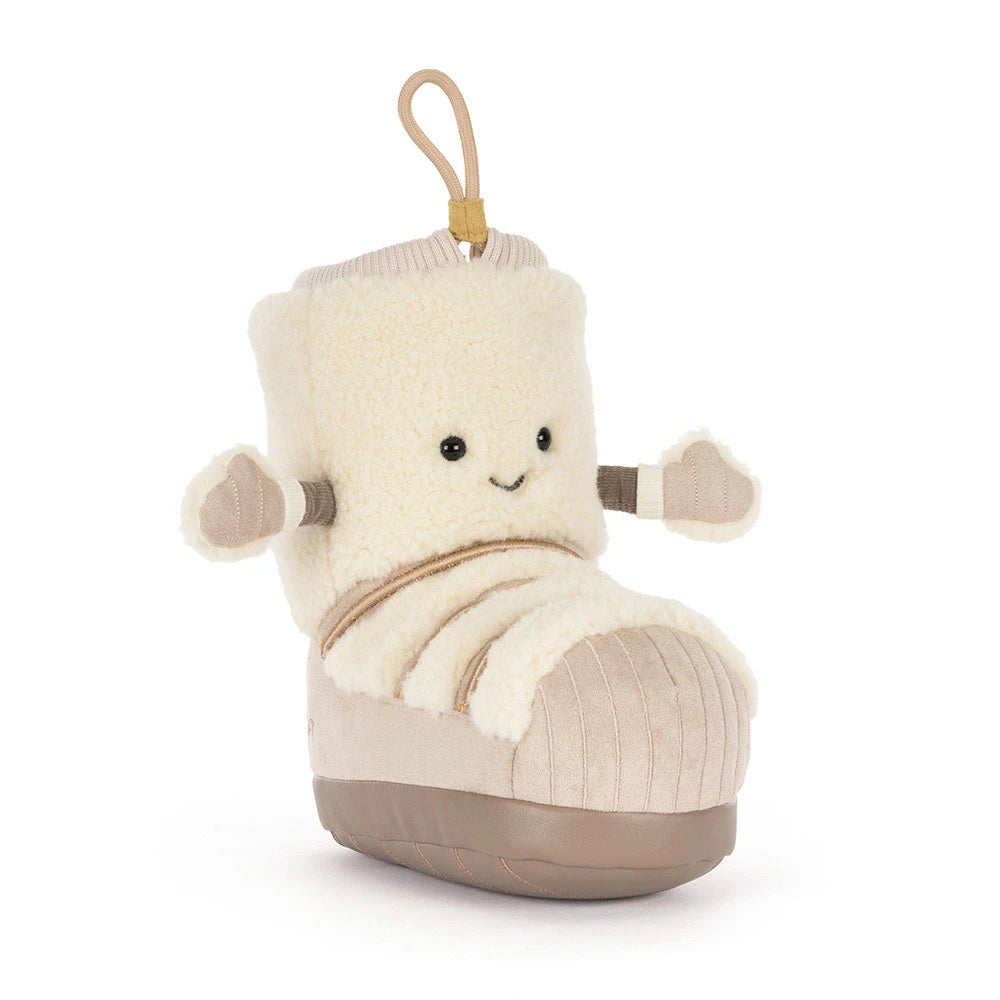 Jellycat Amuseables Perta Snow Boot stivale da neve peluche