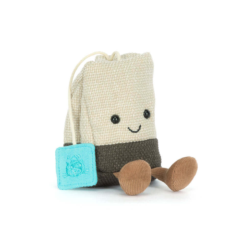 Jellycat Amuseables Steepy Tea Bag peluche bustina di tè