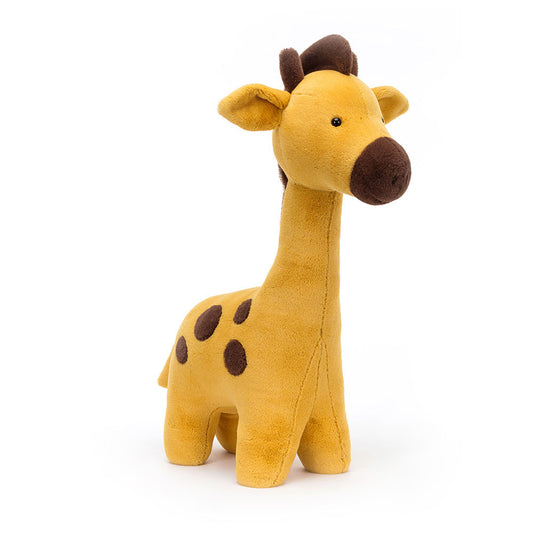 Peluche Jellycat Big Spottie Giraffe con macchie beige e collo lungo
