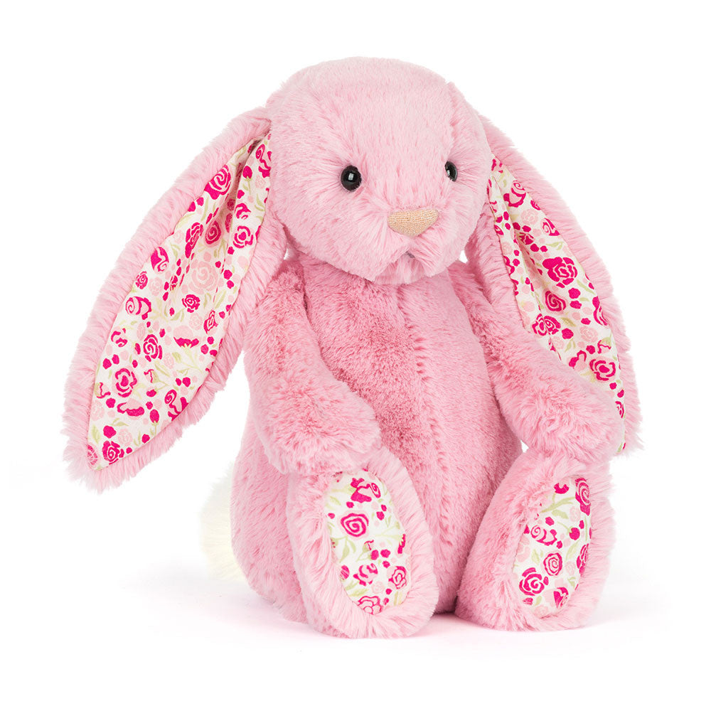 Jellycat Blushkin Blossom Luxe Bunny peluche coniglietto floreale