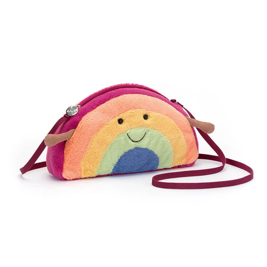 Borsa Amuseables Rainbow di Jellycat - Apple Pie