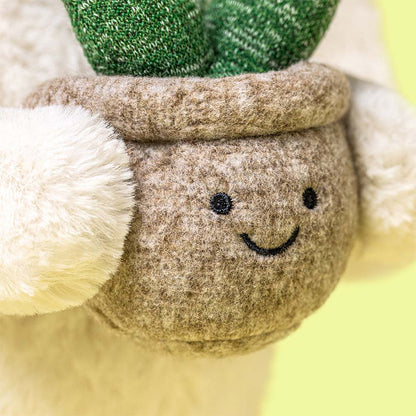coniglietto Jellycat con piantina regalo simbolico nascita compleanno