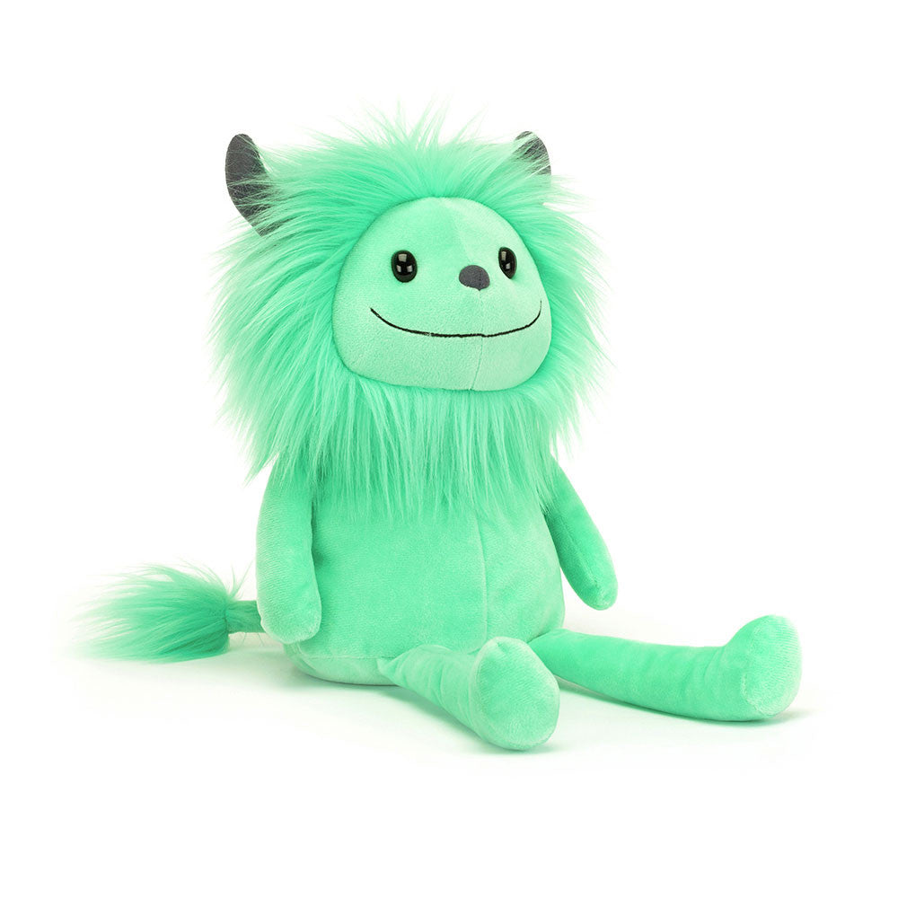 Jellycat Cosmo Monster peluche mostro birichino vista frontale