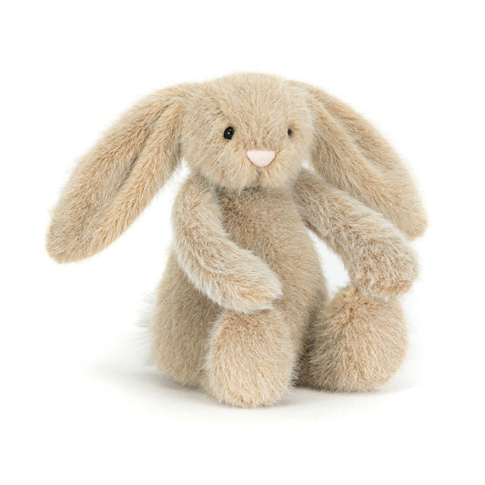 coniglio jellycat flufflet bunny oat peluche morbido beige chiaro