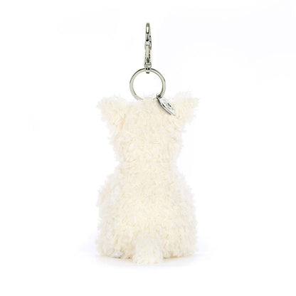 Retro Jellycat Munro cagnolino Scottie portachiavi charm borsa