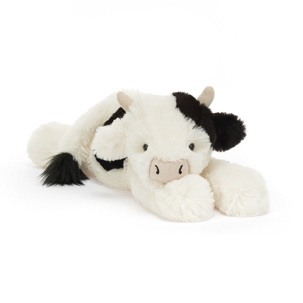 Peluche Jellycat Smudge Cow 24 cm mucca morbida idea regalo bambini alta qualità