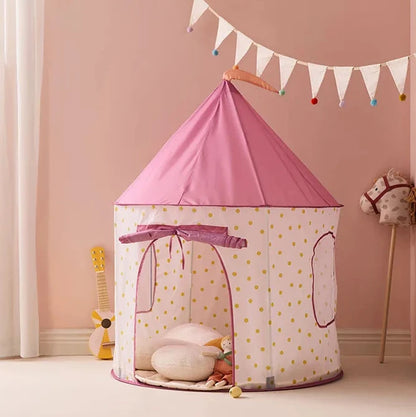 Tenda per bambini Kid’s Concept a pois rosa in cameretta