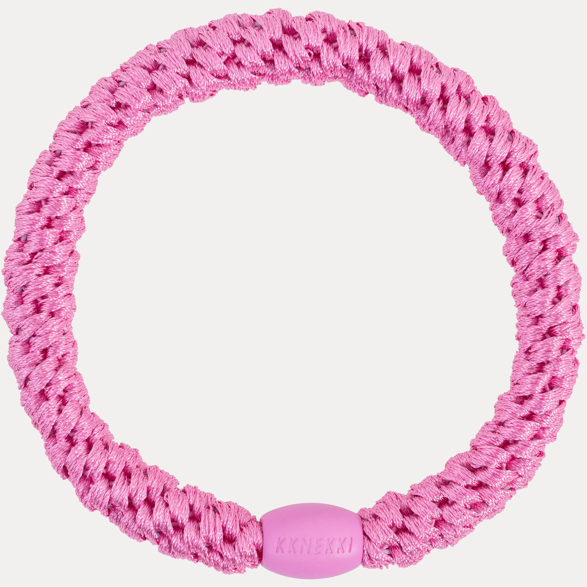 Kknekki Original Bubble Gum elastico per capelli rosa acceso