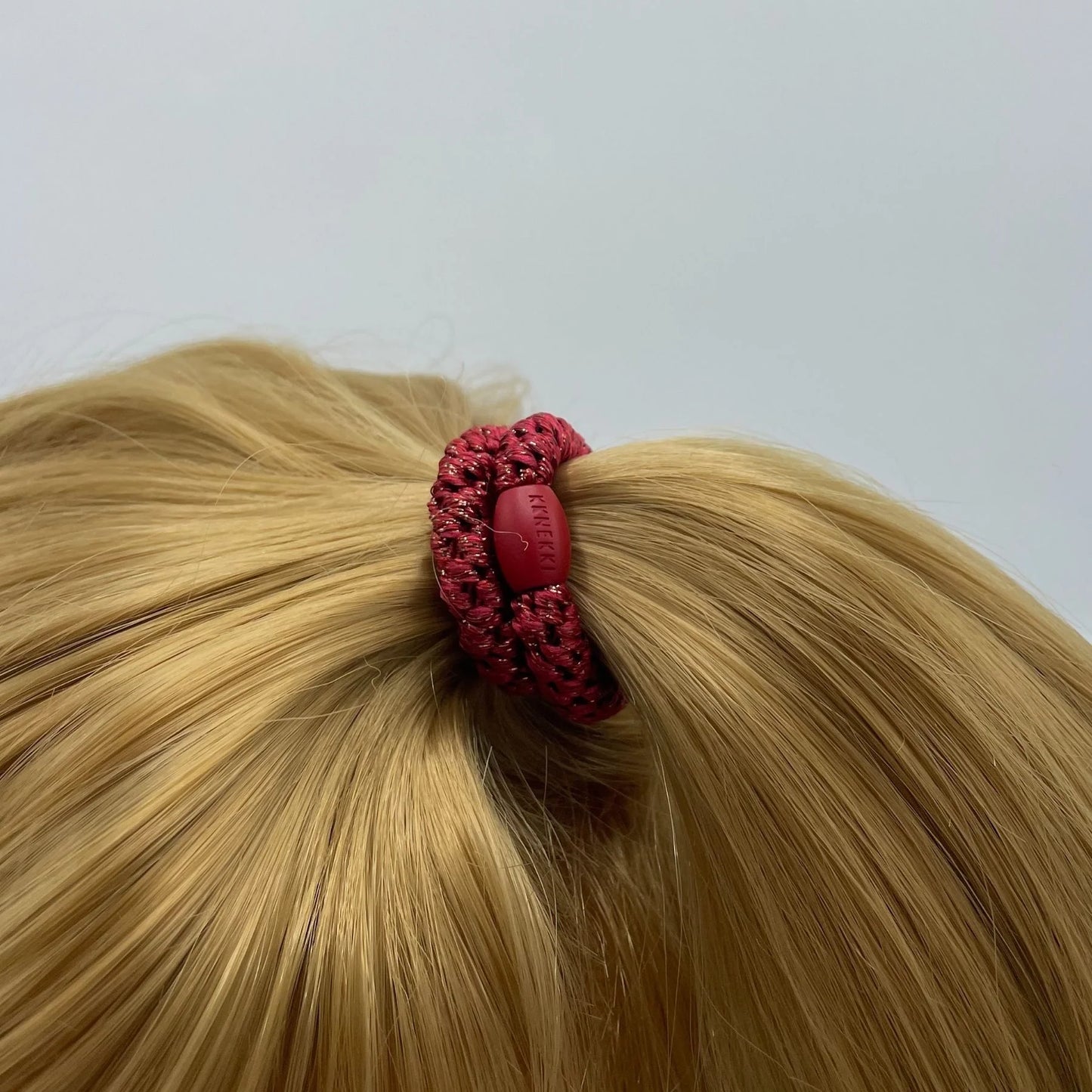 Braccialetto elastico Kknekki rosso Holiday per le feste