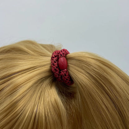 Braccialetto elastico Kknekki rosso Holiday per le feste