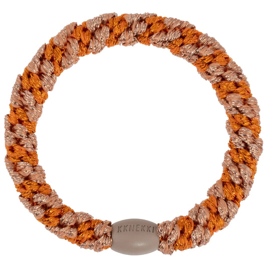 Elastico capelli Kknekki Rosewood Glitter Stripe originale
