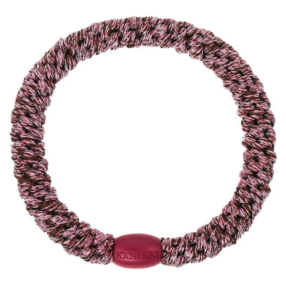 Kknekki Original Rosewood Glitter elastico per capelli rosa mélange glitter