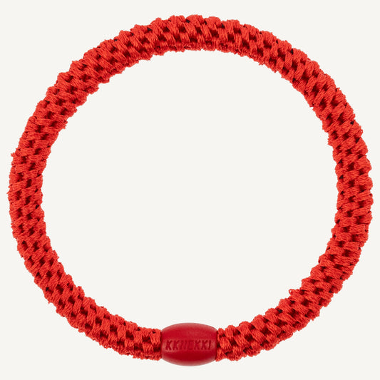 Elastico capelli Kknekki Slim Clear Red originale