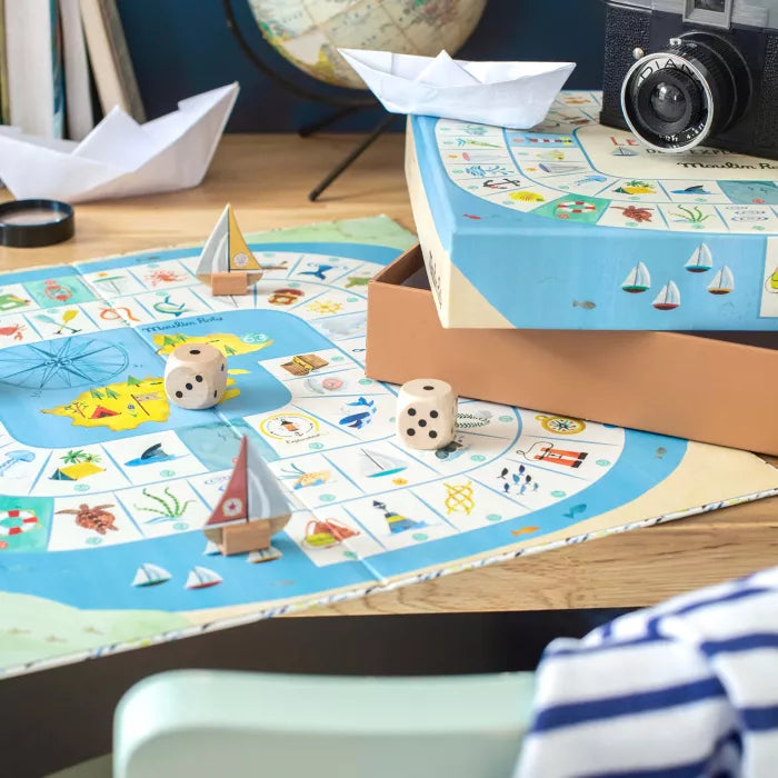 Moulin Roty Les Grands Explorateurs – Gioco dell’oca dell’esploratore (5+)