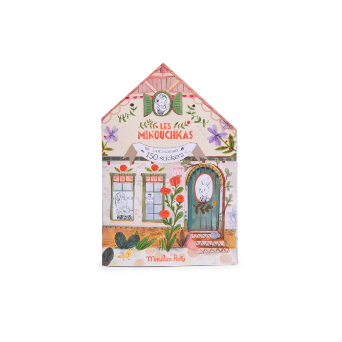 Quaderno da colorare Les Minouchkas con 150 stickers