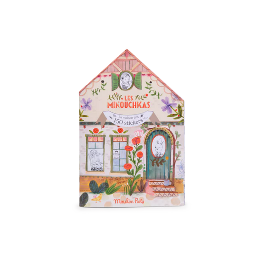 Quaderno da colorare Les Minouchkas con 150 stickers