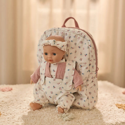 Dettaglio zainetto porta bambola Little Dutch 2 in 1