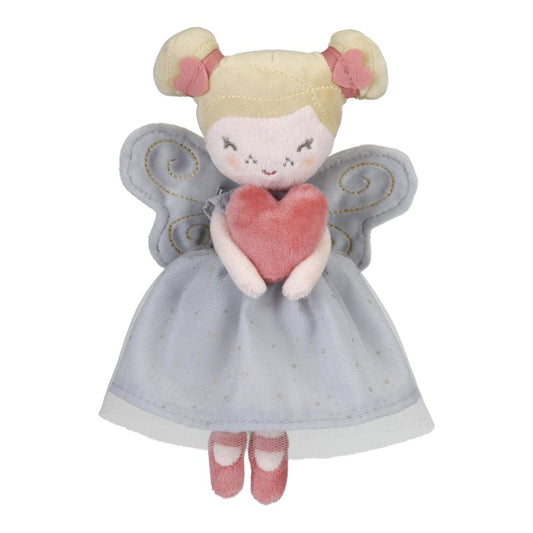 Fatina Fairy of Love Fay Little Dutch con vestito azzurro e ali dorate