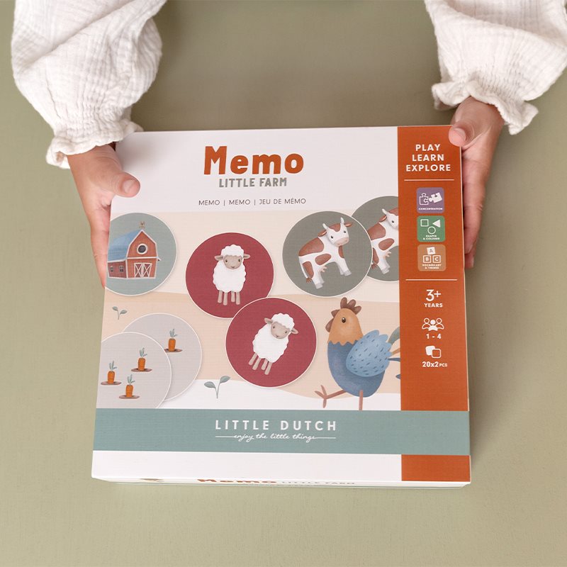 Gioco Memo Little Farm - Apple Pie