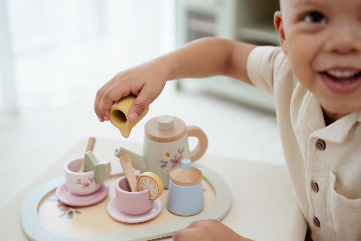 Little Dutch – Tea set in Legno