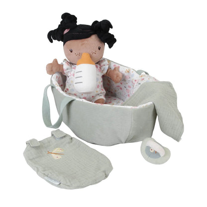 Bambola di Pezza nella culla Baby Evi - Apple Pie