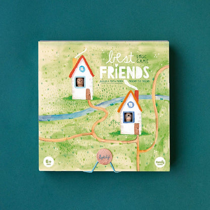 Londji Best Friends gioco di logica con percorsi e 100 sfide per bambini dai 6 anni