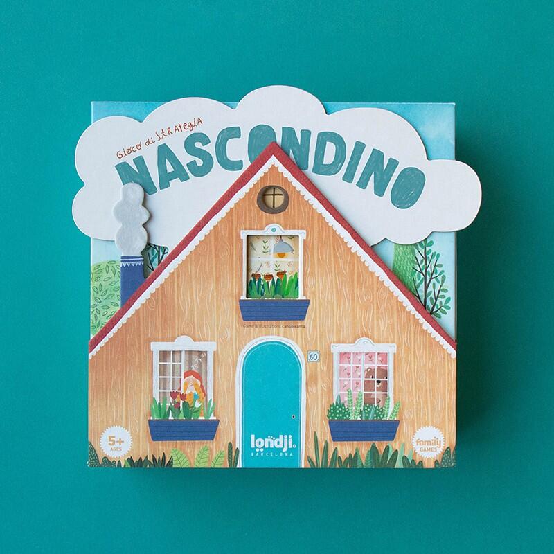 Londji Hide & Seek Nascondino gioco da tavolo di strategia per bambini dai 5 anni