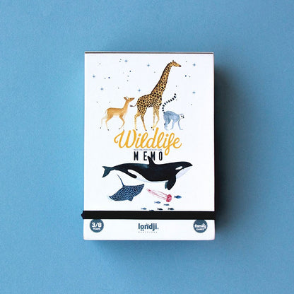 Gioco memory Londji Wildlife Memo con animali selvatici